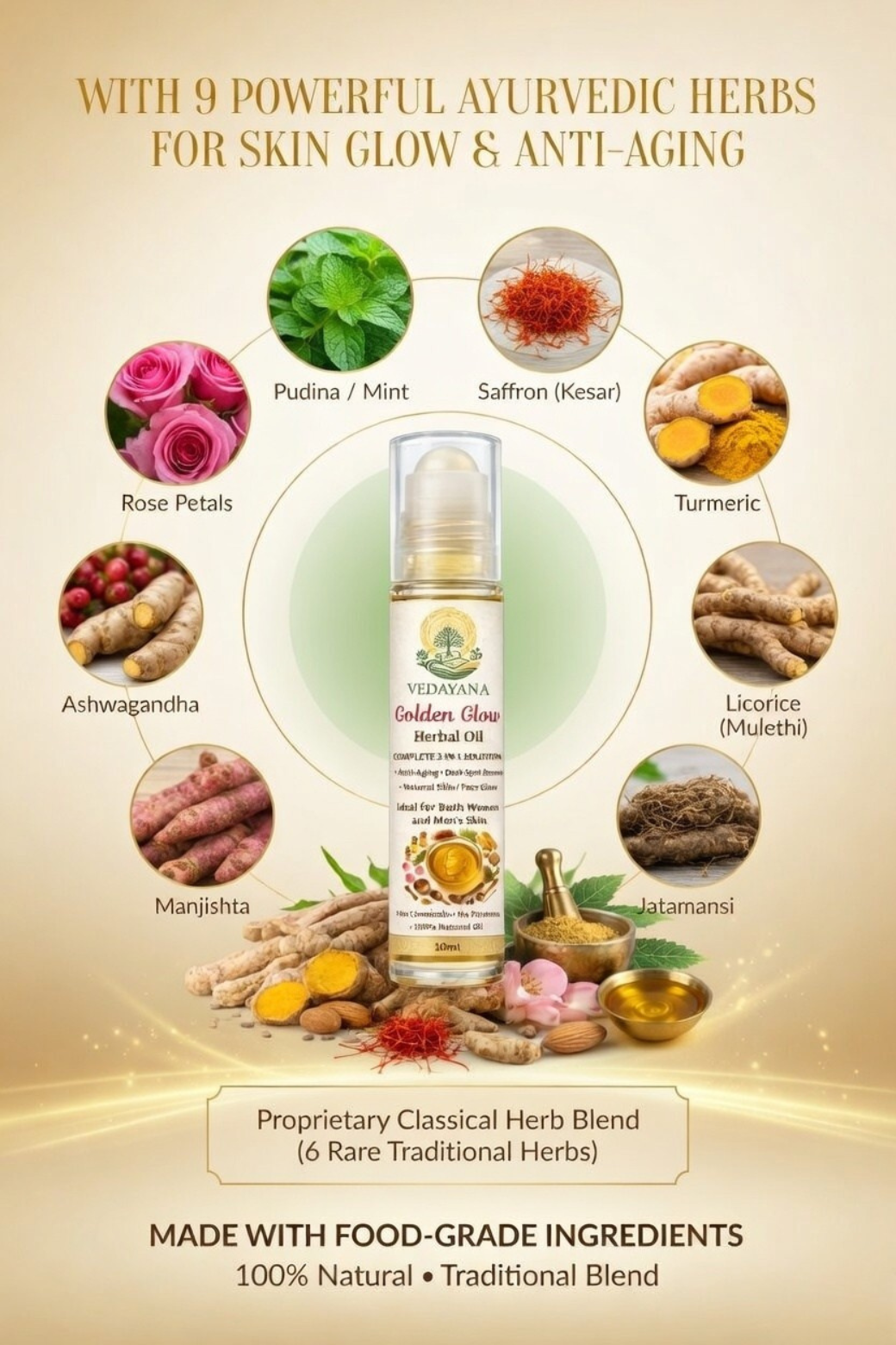 Golden Glow - Solution for Natural Glowing Skin