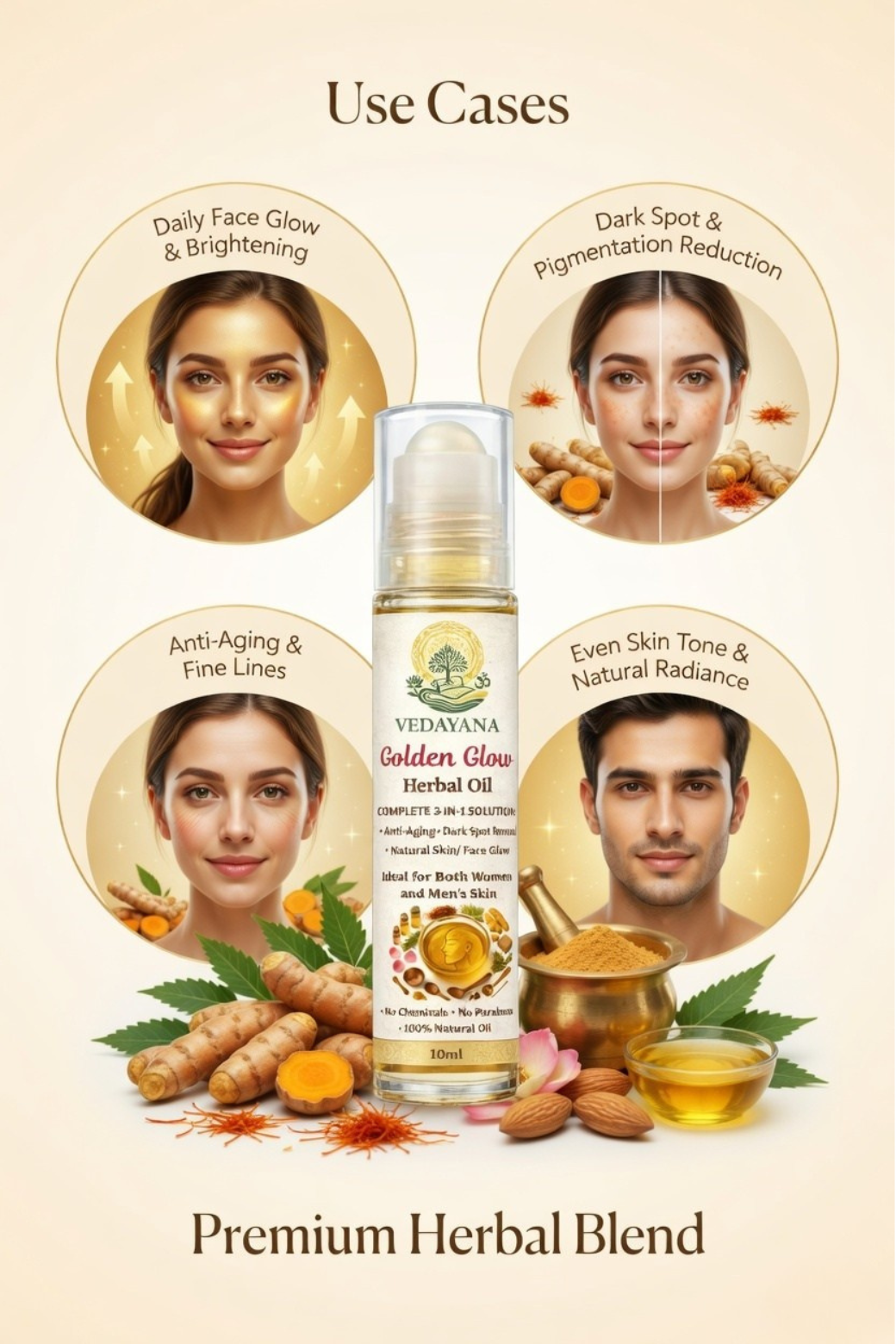 Golden Glow - Solution for Natural Glowing Skin