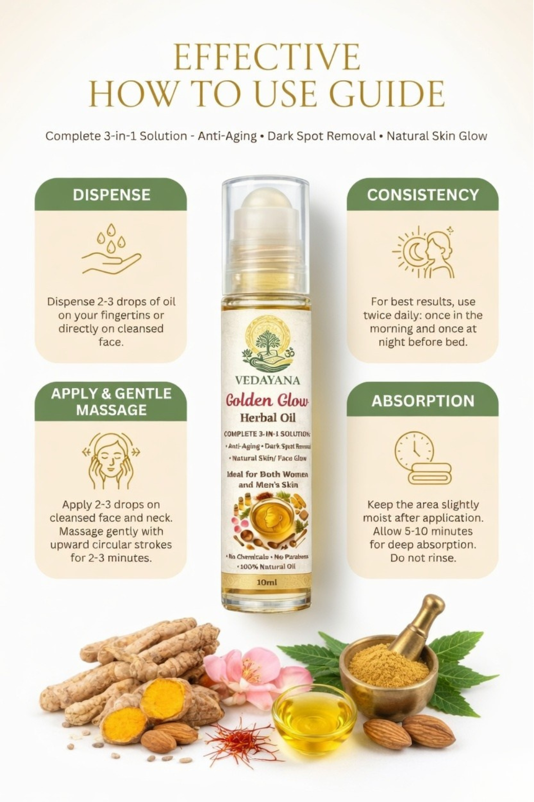 Golden Glow - Solution for Natural Glowing Skin
